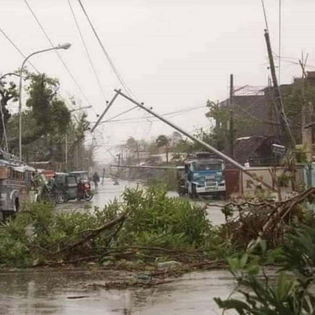 El huracán de categoría 4 Eta, considerado como 'extremadamente peligroso', tocó tierra este martes 'a lo largo de la costa noreste de Nicaragua'. (EFE) 