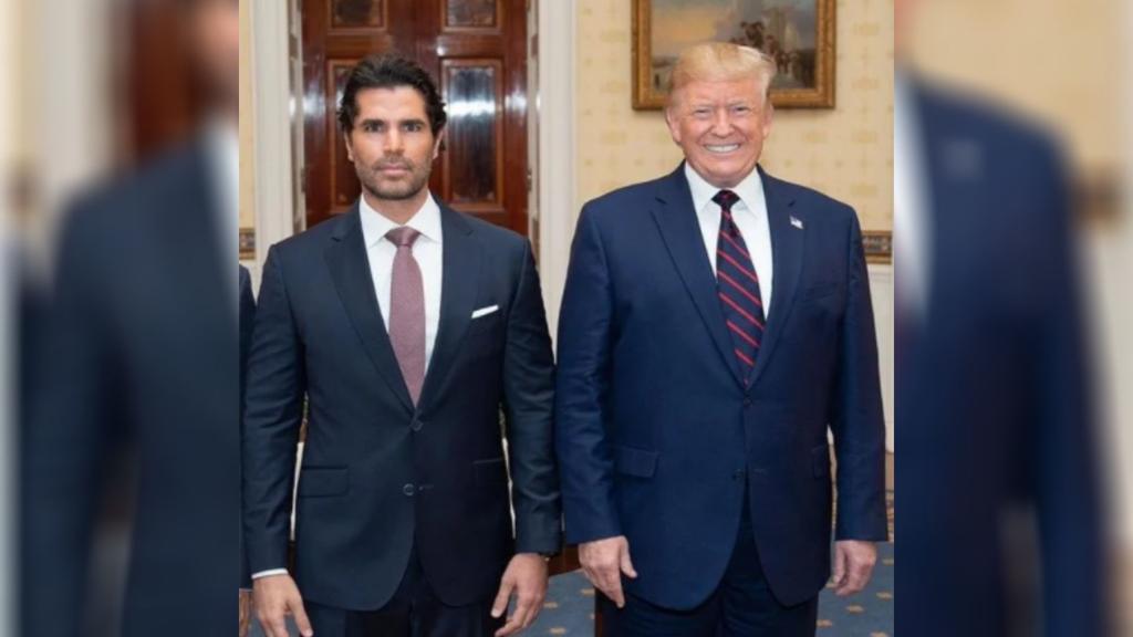 Eduardo Verástegui reiteró su apoyo a Donald Trump por ser un presidente provida y estar en contra del aborto, además, aseguró que la gran mayoría de los mexicanos están con él.  (ESPECIAL) 
