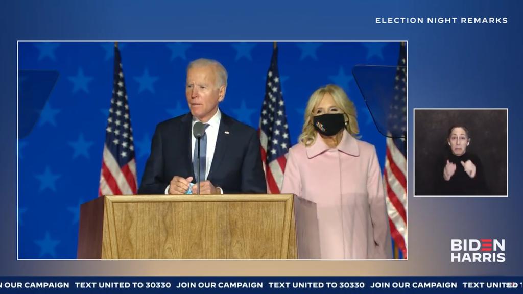 El exvicepresidente Joe Biden, aspirante a la Presidencia de Estados Unidos, ofreció una conferencia de prensa destacando sentir que está 'en camino' de ganar la elección. (ESPECIAL)