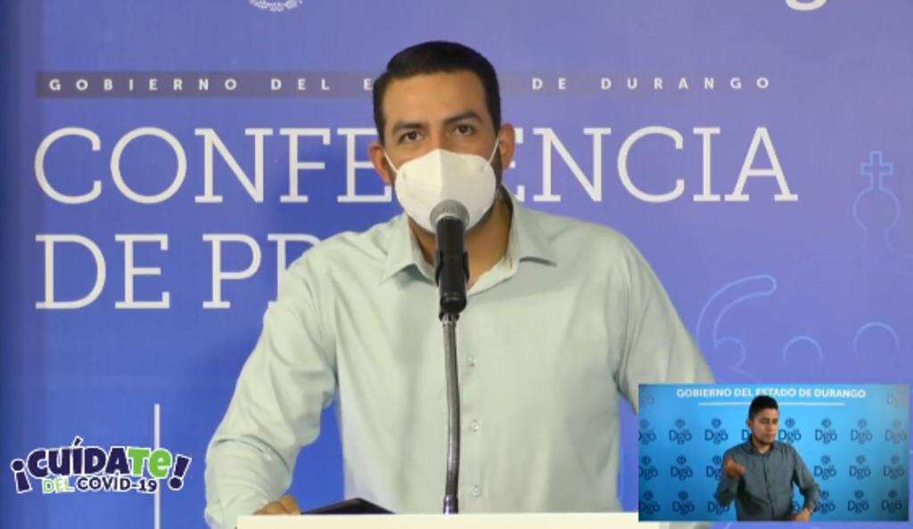 Este sábado la Secretaría de Salud de Durango dio a conocer su reporte diario de decesos y contagios por COVID-19 en la entidad. (ESPECIAL)