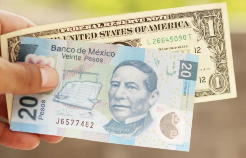 En operaciones al mayoreo, el tipo de cambio cotiza esta mañana en 20.03 pesos por dólar, una ganancia de 57 centavos o 2.8% para la moneda mexicana.
(ARCHIVO)
