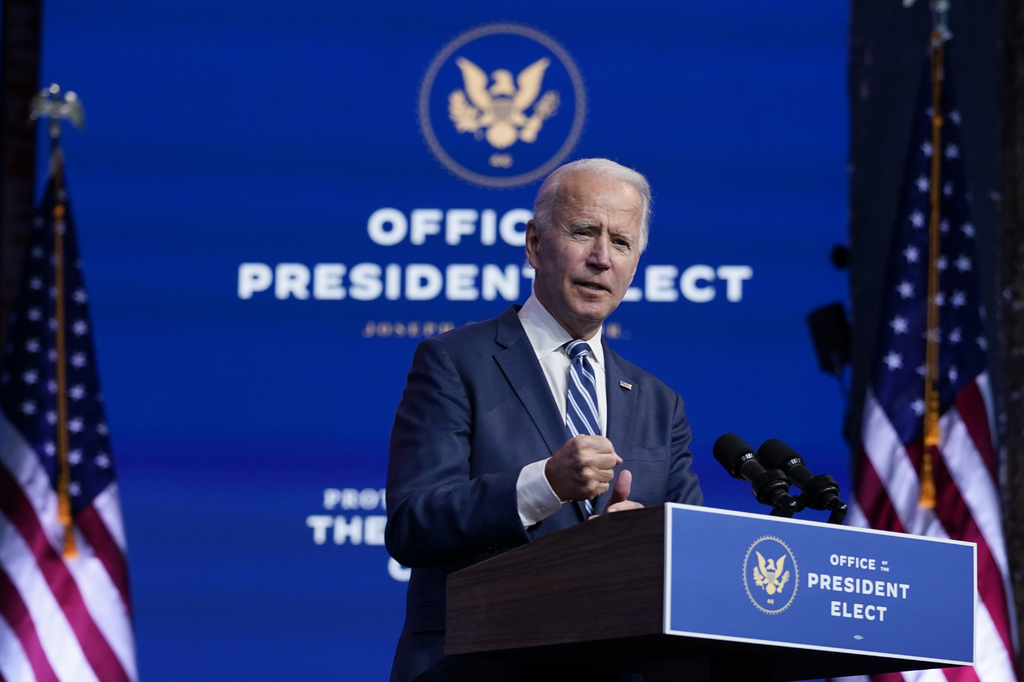 Joe Biden restó importancia al impacto que puede tener el bloqueo de Trump. (AP) 