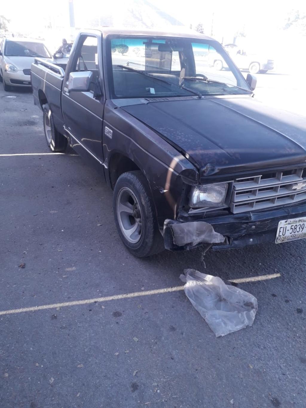 
Uno de los vehículos involucrados es una camioneta Chevrolet S-10, color negro, con placas de circulación del estado de Coahuila.

(EL SIGLO DE TORREÓ