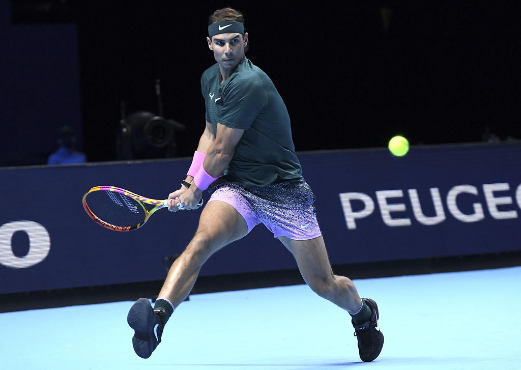 Rafael Nadal aseguró este domingo, tras ganar al ruso Andrey Rublev en su primer partido en las Finales ATP en Londres, que está en contra de quitar los cinco sets en los Grand Slams ya que es parte de la historia de este deporte. (ARCHIVO)