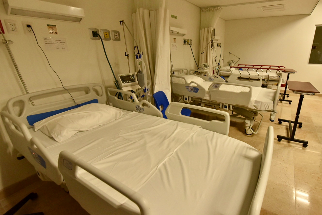 En La Laguna de Durango hay un total de 150 camas COVID en los hospitales, de las cuales solamente quedan 12 disponibles.