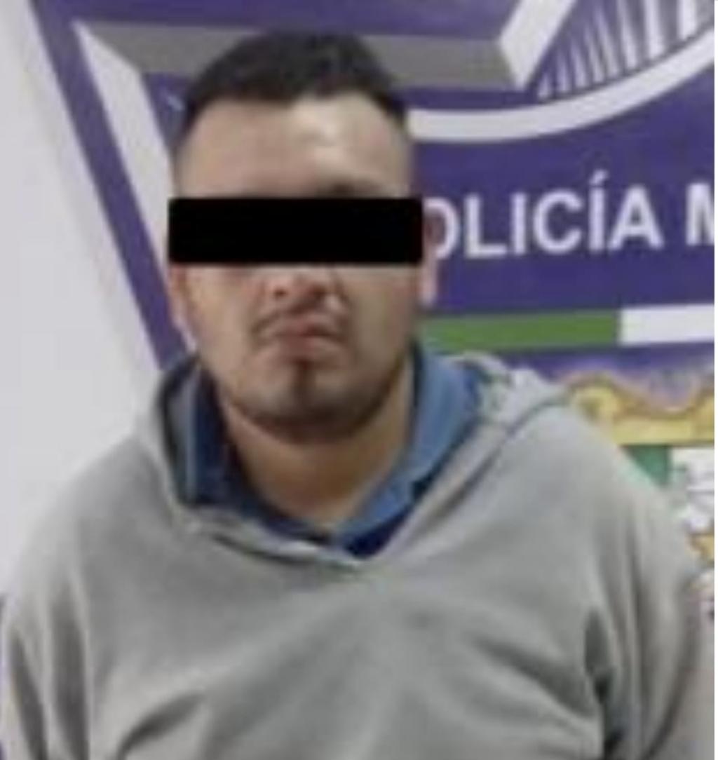 Un sujeto identificado como Adrián “N” de 26 años de edad, fue detenido en el municipio de Gómez Palacio por presuntamente agredir a su pareja. (ESPECIAL)