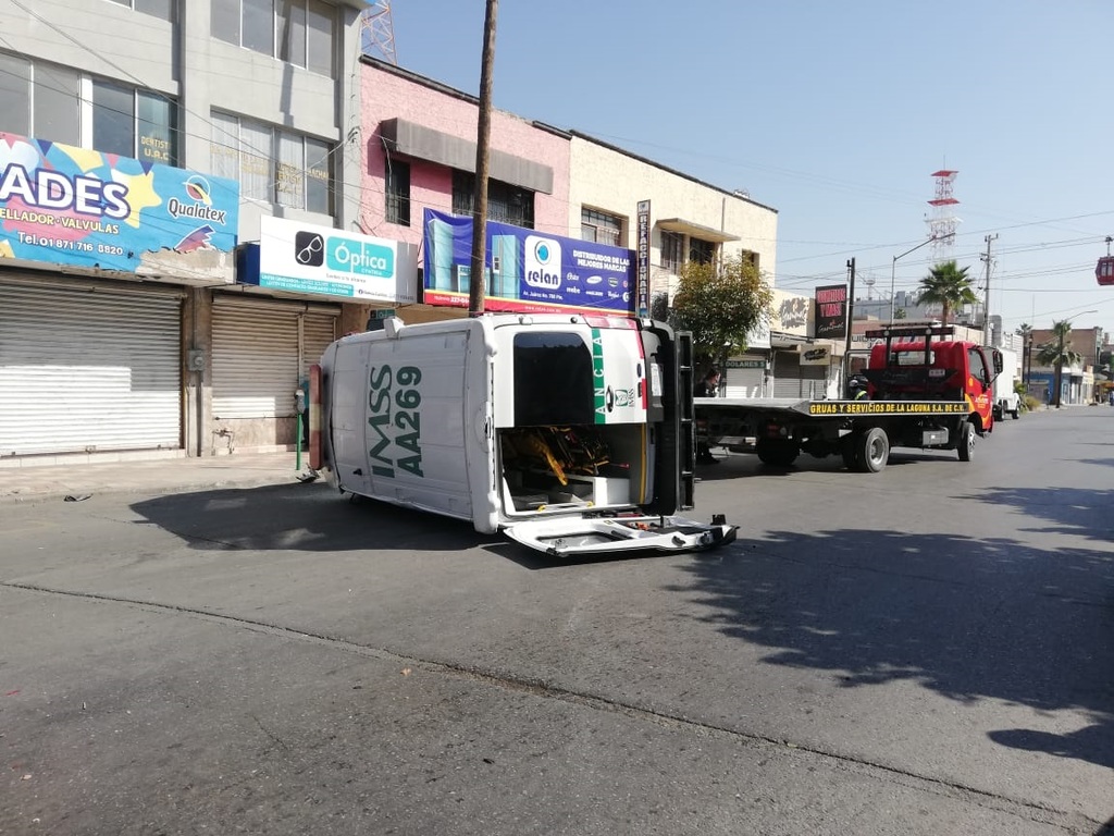 Los hechos ocurrieron cerca de las 10:30 de la mañana de este lunes en el cruce de la avenida Juárez y la calle Falcón.