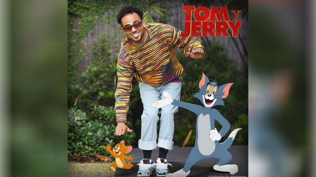 Proyecto. Artista urbano Ozuna podría participar en la nueva película de las aventuras de Tom y Jerry.    