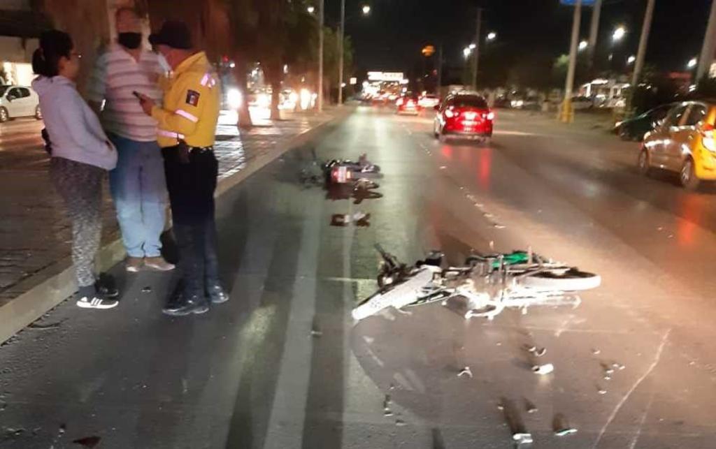 El accidente ocurrió en Torreón. (EL SIGLO DE TORREÓN)