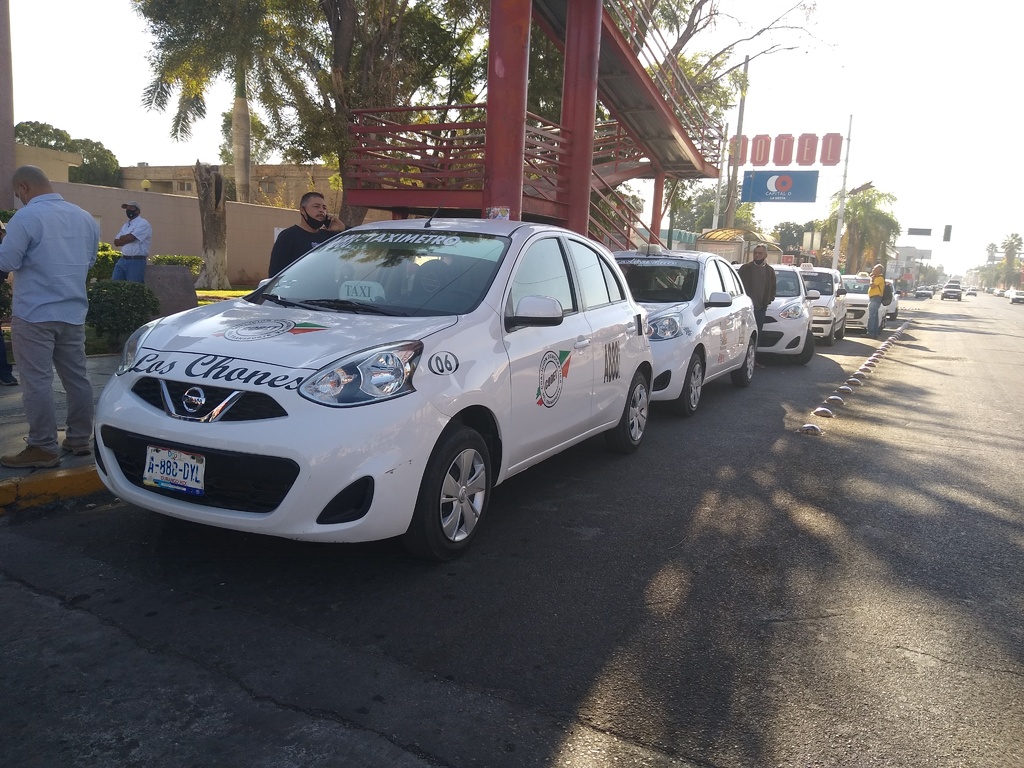 Un grupo de taxistas pidió a la alcaldesa que intervenga ante el gobernador para que les permita trabajar los fines de semana.