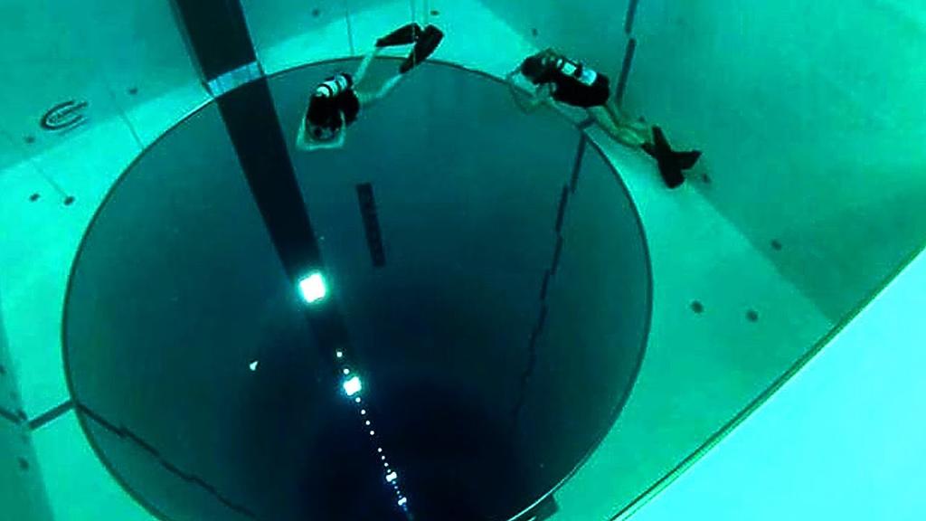 La instalación cuenta con cavernas submarinas. (INTERNET)