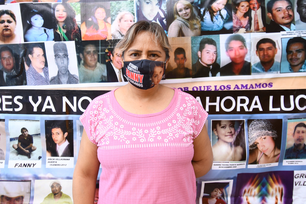 Silvia Ortiz Solís preside el Grupo Víctimas por sus Desaparecidos en Acción desde 2013.