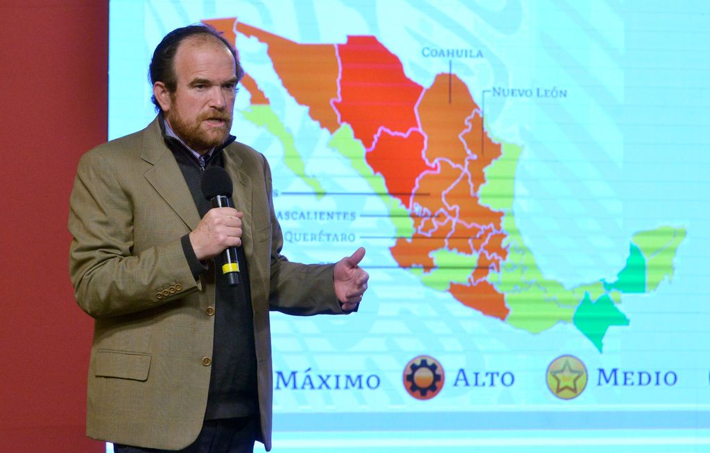 Aguascalientes, Chih., CDMX, Coahuila, Dgo, Querétaro, NL y Zacatecas tiene repunte de casos. (ARCHIVO) 