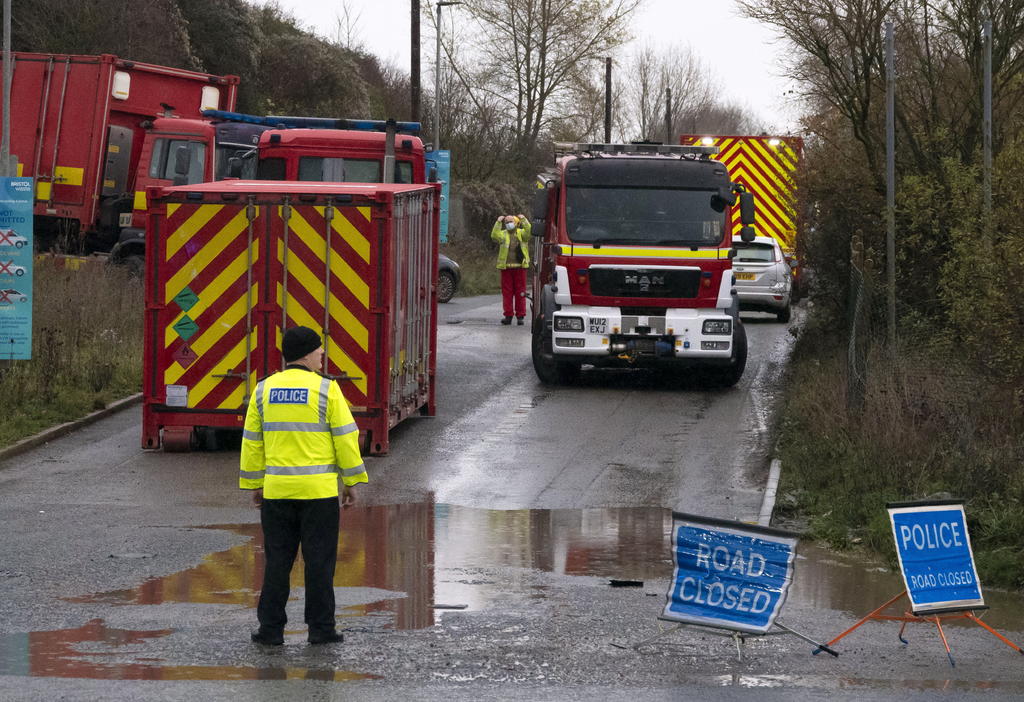 Una fuerte explosión el jueves en una planta de tratamiento de aguas residuales en Bristol, suroeste de Inglaterra, dejó como saldo “numerosas víctimas”, informó un servicio de emergencias local. (EFE) 
