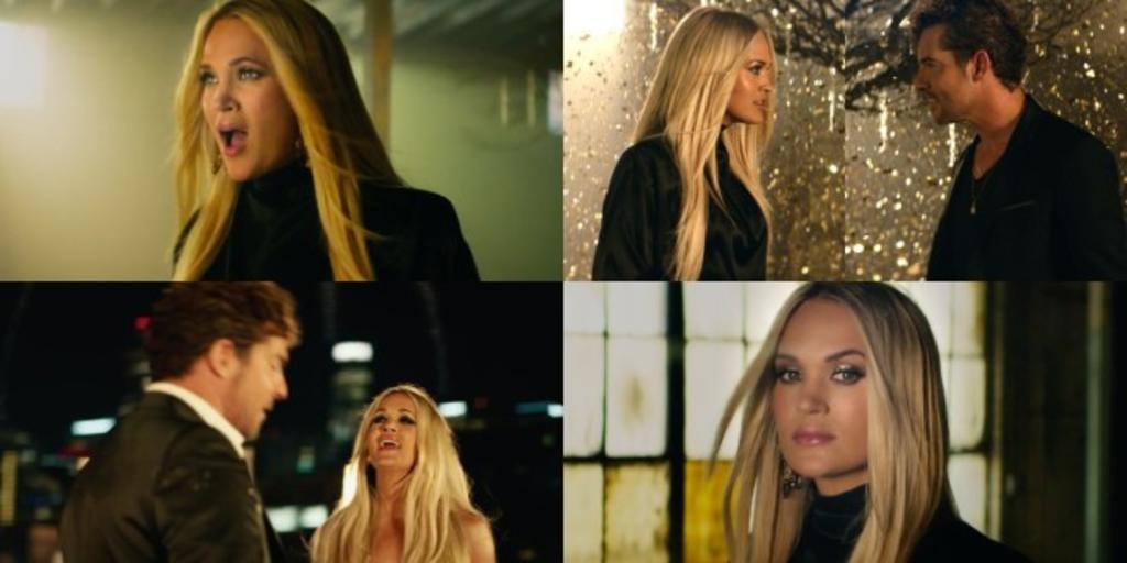 Con un videoclip rodado en Los Angeles, David Bisbal ha presentado este jueves Tears of Gold, el energético dueto que le une por primera vez a otra poderosa voz y una de las actuales reinas del 'country' en EUA, Carrie Underwood, en el que ambos cantan al amor en inglés y en español. (ESPECIAL) 