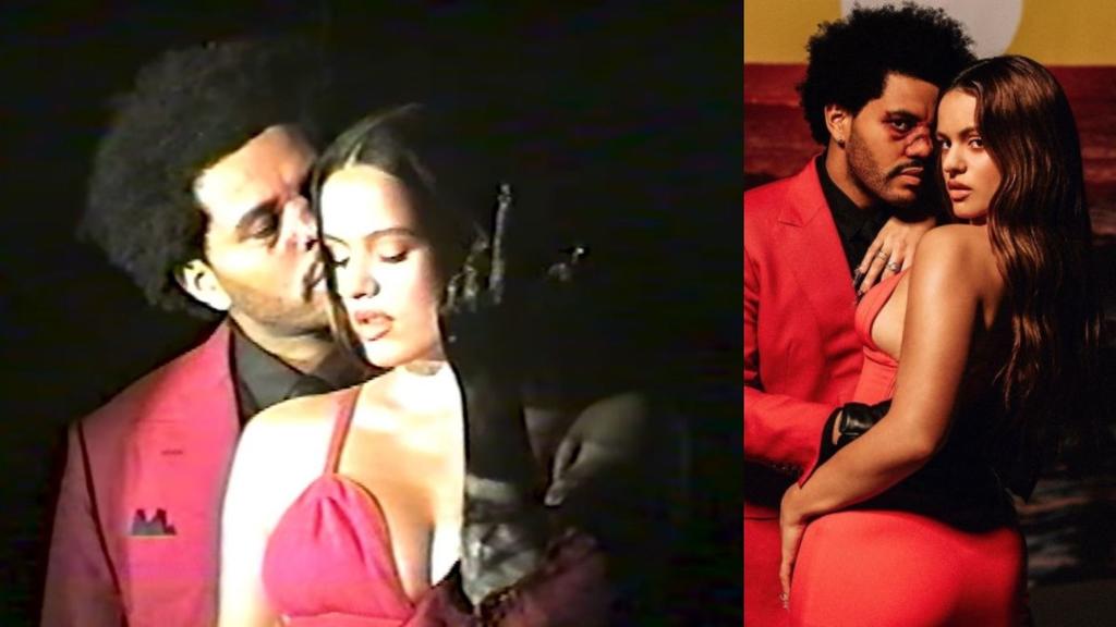 Rosalía y The Weeknd, dos de los artistas más relevantes del panorama internacional, han desvelado este viernes la colaboración que se traían entre manos: un remix de 'Blinding Lights'. (ESPECIAL)
