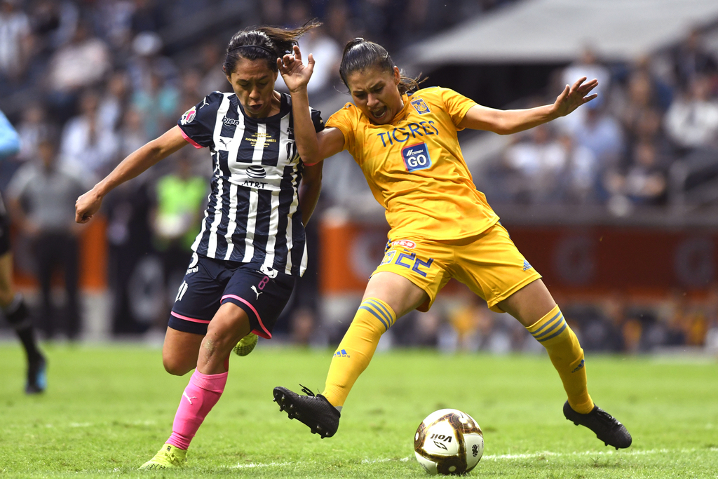 Rayadas y Tigres confirmaron su gran poderío y se volverán a enfrentar en la gran final del Guardianes 2020 en la Liga MX femenil. (ARCHIVO)