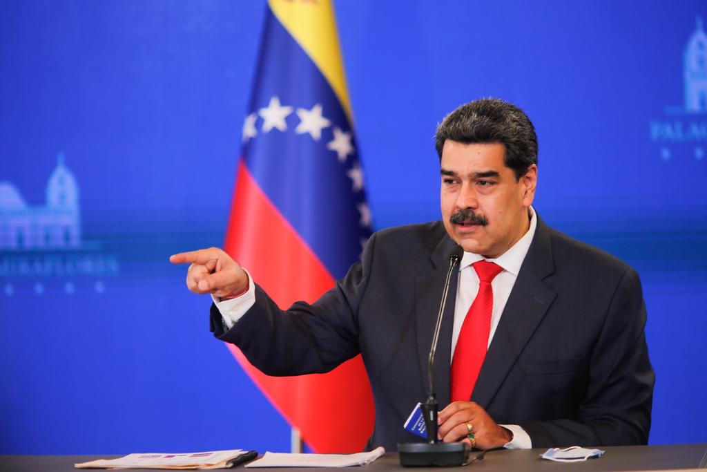 El presidente Nicolás Maduro dijo el martes que el gobierno saliente de Donald Trump —un acérrimo crítico de las autoridades venezolanas— podría intentar agredir al país sudamericano antes de dejar la Casa Blanca, aunque espera que el mandatario estadounidense evite manchar sus manos de sangre al final de su administración. (EFE) 