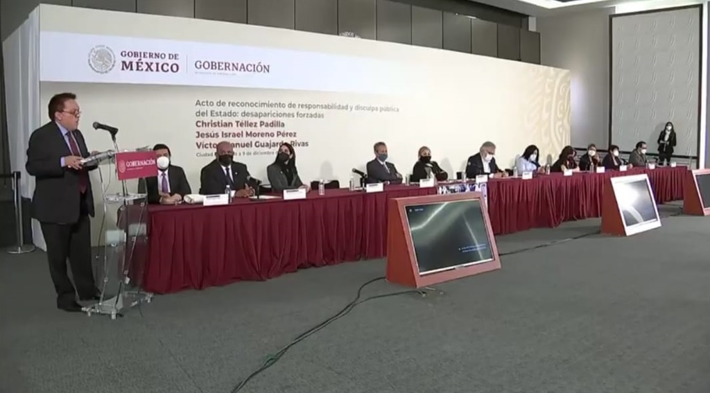 Márquez explicó las políticas públicas implementadas en el estado en materia de desapariciones.