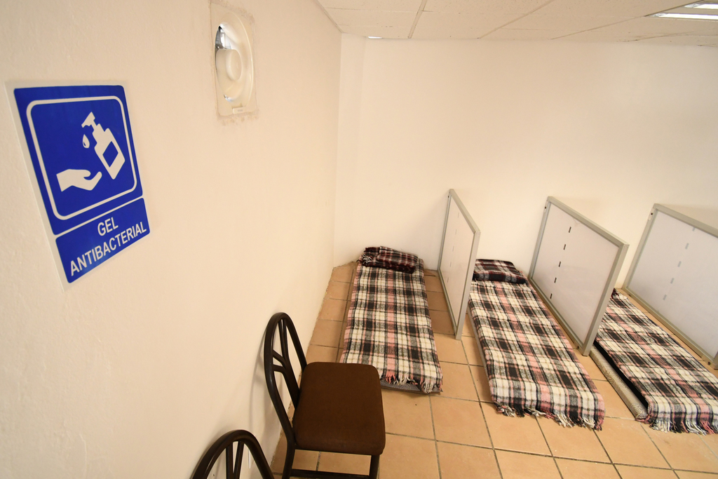 Desde noviembre fue habilitado un albergue en el edificio de Protección Civil de Torreón.