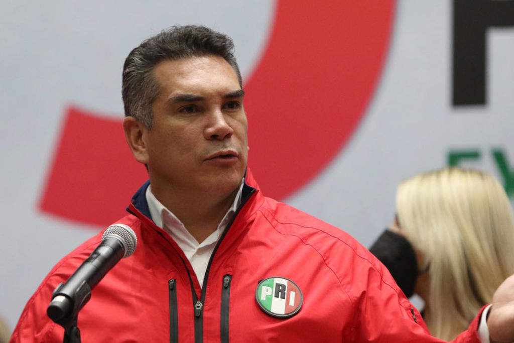 El presidente nacional del PRI, Alejandro Moreno, lamentó el asesinato del exgobernador de Jalisco, Aristóteles Sandoval.
(ARCHIVO)