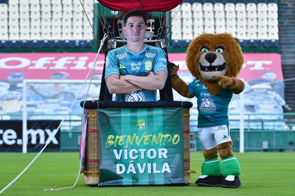 Víctor Dávila, de 23 años,  fue revelado como el nuevo integrante del equipo felino a través de un video publicado en redes sociales. (ESPECIAL)
