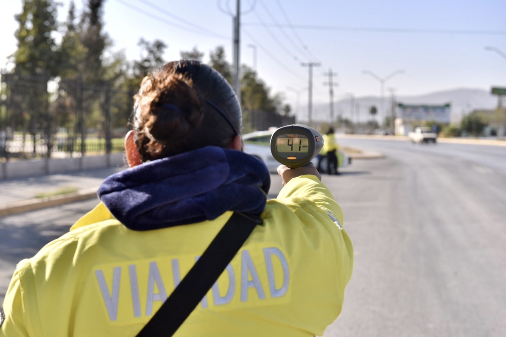 El Operativo Radar tiene por objetivo prevenir accidentes de tránsito en las principales vialidades del municipio de Torreón.