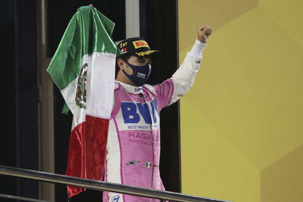 La de 2020 fue la mejor temporada para Sergio Pérez en la Fórmula Uno, lo que hizo que Red Bull se fijara en el mexicano para el próximo año. (EFE)