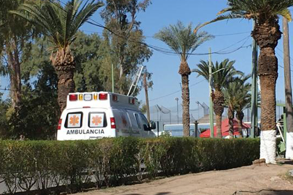 Ayer por la mañana se realizó el simulacro en el Hospital Militar Regional de Torreón.