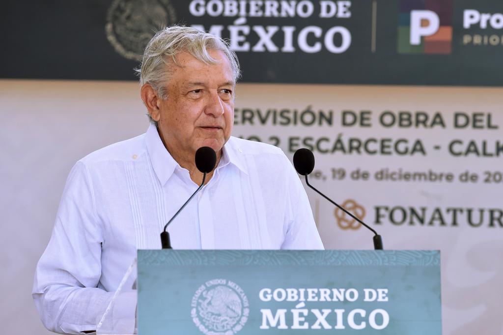 El presidente Andrés Manuel López Obrador confirmó que su gobierno lanzará la licitación para construir dos plantas termoeléctricas en Yucatán con el objetivo de garantizar el servicio eléctrico en la entidad y en la zona norte de Quintana Roo. (AGENCIAS) 