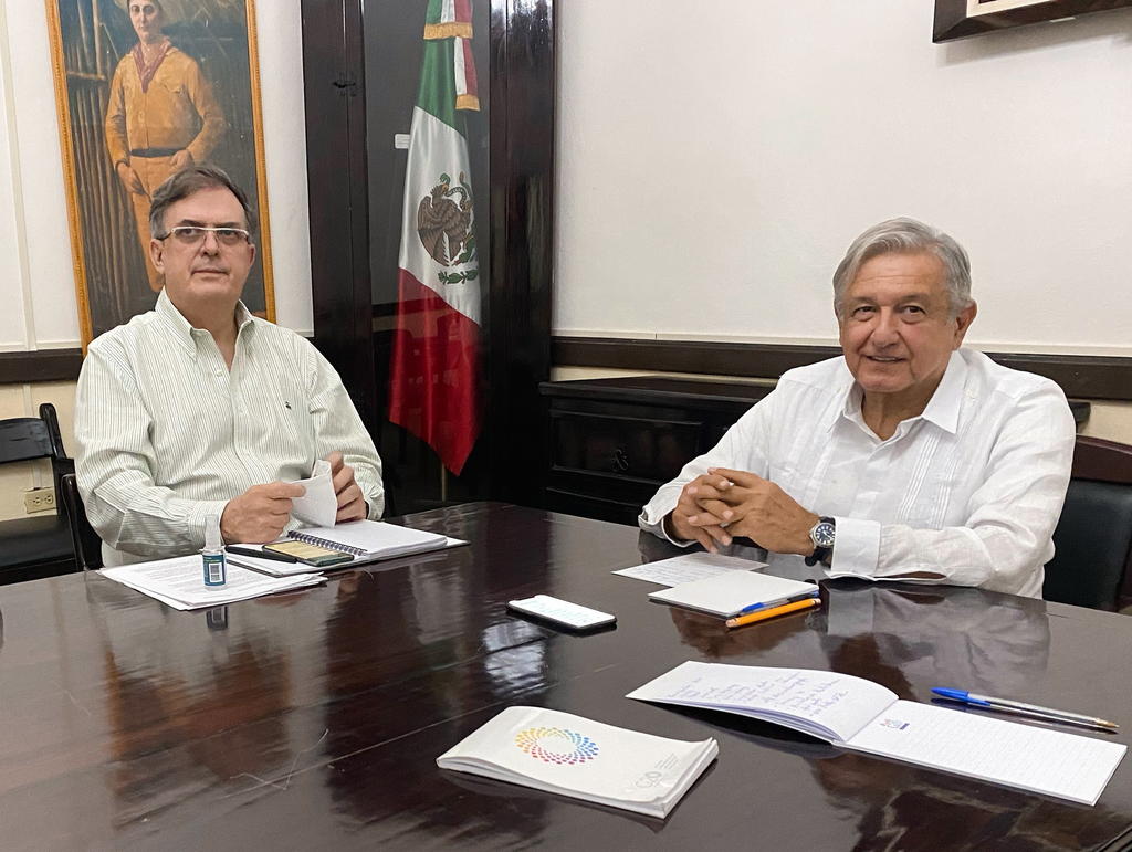 El presidente Andrés Manuel López Obrador y el mandatario electo de Estados Unidos, Joe Biden, sostuvieron su primera conversación telefónica, en la que ambos se comprometieron a trabajar por el bienestar de ambas naciones. (EFE)