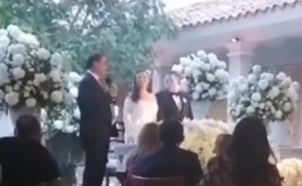 Con 150 invitados, la alcaldesa de Naucalpan, Patricia Durán Reveles (Morena), celebró este 19 de diciembre su boda en Morelos.
(ESPECIAL)