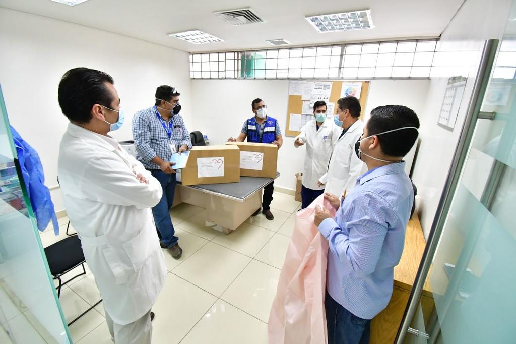 La Jurisdicción Sanitaria 04 tiene preparada la logística para la aplicación de 200 vacunas diarias de Inmunización contra el COVID-19, informó el titular de la dependencia, Faustino Aguilar Arocha. (SERGIO A. RODRÍGUEZ)
