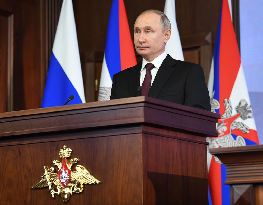 El presidente ruso, Vladímir Putin, promulgó hoy la ley que le garantizará la inmunidad una vez abandone el Kremlin, y que hace casi imposible su persecución judicial cuando deje el cargo. (ARCHIVO) 