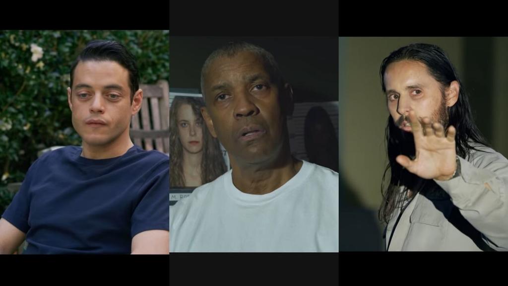 Los tres ganadores del Premio Oscar, Denzel Washington, Rami Malek y Jared Leto llegarán en el 2021 a la pantalla grande en la cinta The Little Things. (ESPECIAL)
