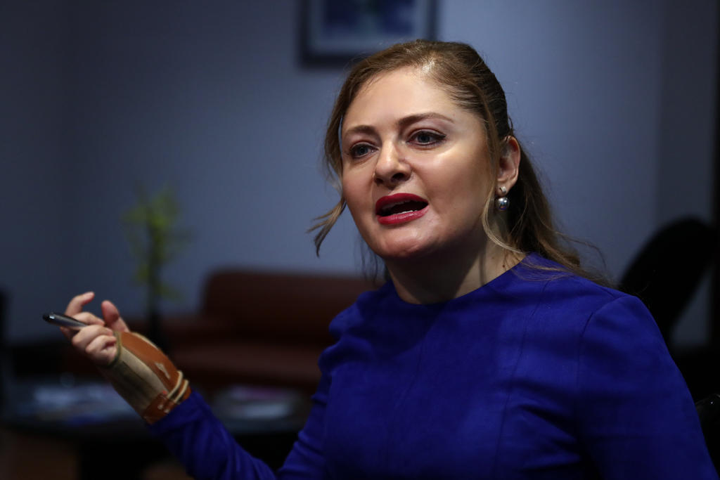  La senadora del PRI por Zacatecas, Claudia Anaya Mota, se convirtió en la primera figura que compite por una gubernatura en el proceso electoral 2021 con el apoyo de la coalición Va Por México. (ARCHIVO)