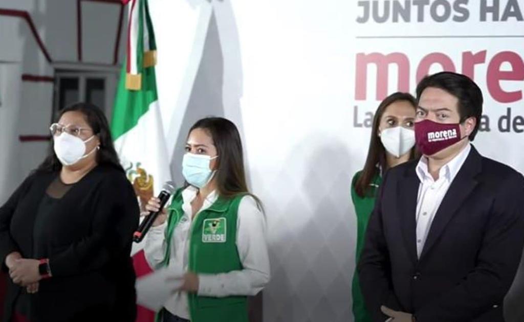 La dirigencia de Morena presentó este miércoles su alianza para las elecciones de 2021 junto al Partido del Trabajo (PT) y el Partido Verde (PVEM). (ESPECIAL)