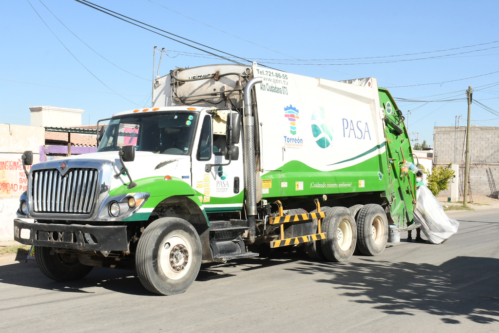 Cinco unidades de la empresa PASA se instalarán en distintos puntos estratégicos de Torreón para recibir la basura generada.
