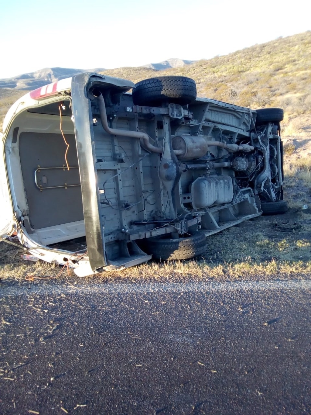 El accidente ocurrió alrededor de las 6:30 de la mañana del lunes cerca de La Loma, Durango. (EL SIGLO DE TORREÓN)