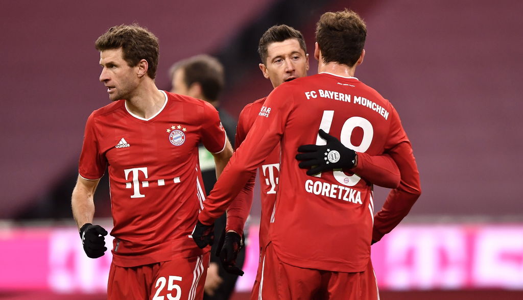 Bayern perdía el domingo 2-0 al medio tiempo ante Mainz, pero reaccionó en la segunda mitad y acabó goleando 5-2 a su rival. (EFE)