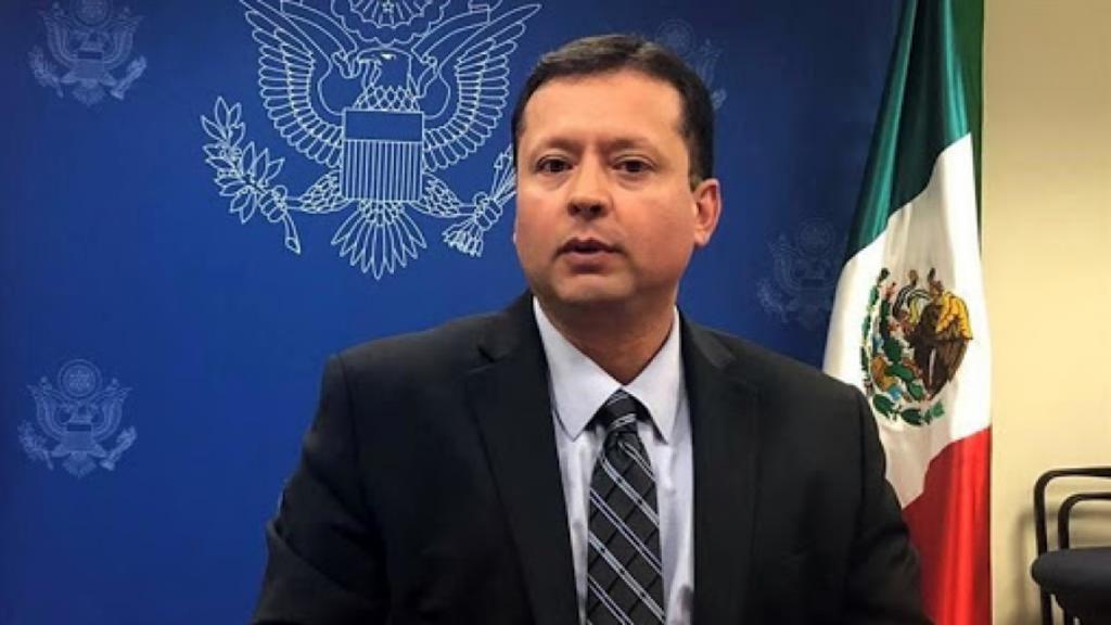 Edgar Ramírez, agregado del Departamento de Seguridad Nacional en la Embajada de Estados Unidos en México.