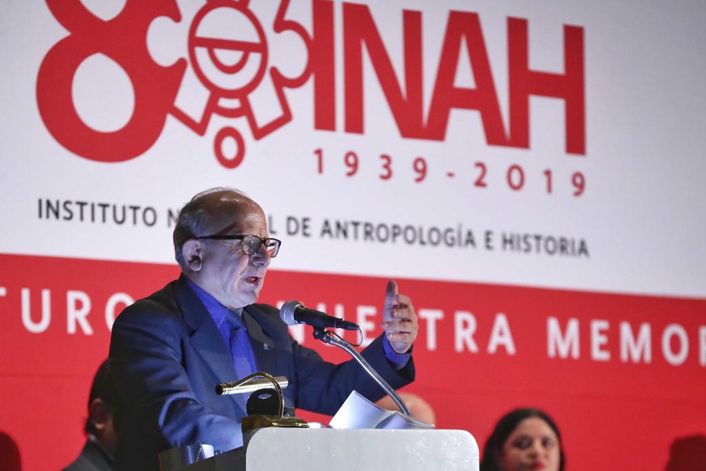 El INAH, aseguró Diego Prieto, cerró el 2020 con todos los compromisos laborales y 'con la inmensa mayoría de pendientes de gastos de servicios generales', pero quedó con pasivos 'manejables'.  (ARCHIVO)