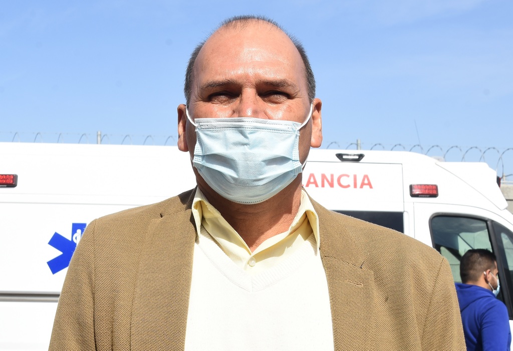 El director del Hospital General en Gómez Palacio, Luis Fernando Zúñiga, indicó que se espera un aumento de contagios. (EL SIGLO DE TORREÓN)