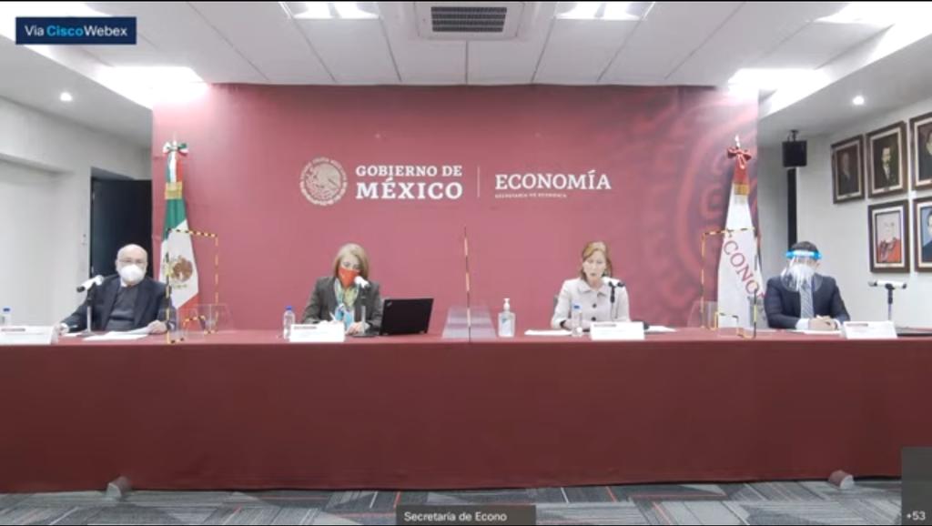 La nueva titular de Economía, Tatiana Clouthier, presentó los ejes del plan de reactivación económica de la Secretaría. (ESPECIAL)