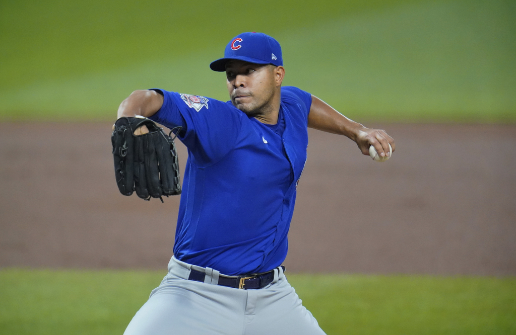 Tras jugar desde 2017 con los Cachorros, José Quintana estará ahora con los Angelinos, con quienes acordó por un año y 8 millones. (ARCHIVO) 