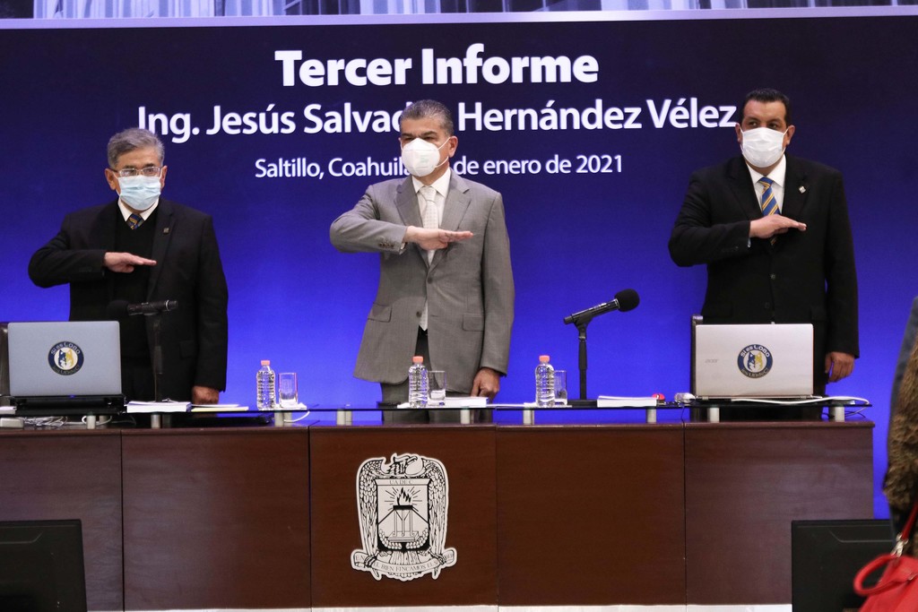 Salvador Hernández renunció en el marco de su tercer informe.