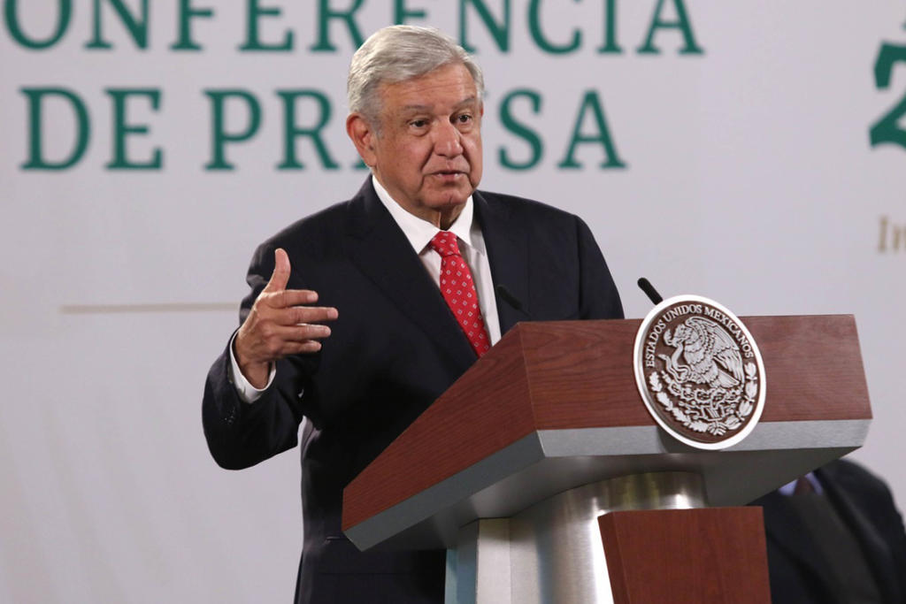 López Obrador dejó entrever que Campeche pasará a semáforo amarillo, pero a pesar de eso, señaló que mañana se detallará el plan de vacunación. (ARCHIVO)