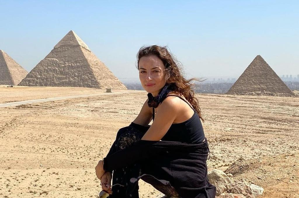 'Quien diga que no quiere trabajar en Hollywood dice una mentira', sentencia la actriz mexicana Marimar Vega, quien a sus 37 años disfruta de la internacionalización de su carrera con proyectos en Egipto, Estados Unidos y su natal México. (INSTAGRAM) 