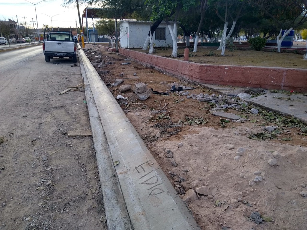 Desde hace varios años, habitantes de Fuentes del Sur han solicitado a las autoridades la renovación de la plaza principal. (CORTESÍA)
