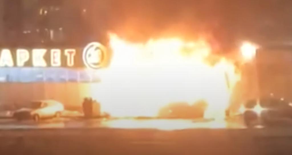 La explosión fue provocada por la despresurización de un tanque de gas (CAPTURA)